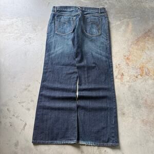 Vintage Y2K Urban Behavior Dark Wash Bootcut Sleaze Grunge Jeans Size 36x31